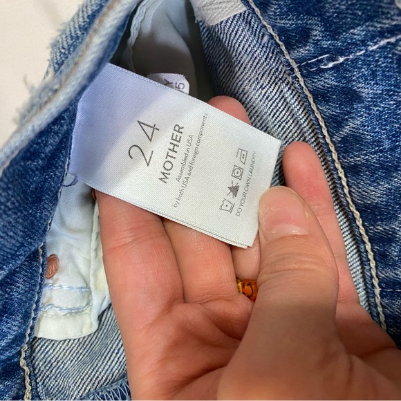 Mother Superior Insider Step Crop Fray Jeans - Picture 6 of 6